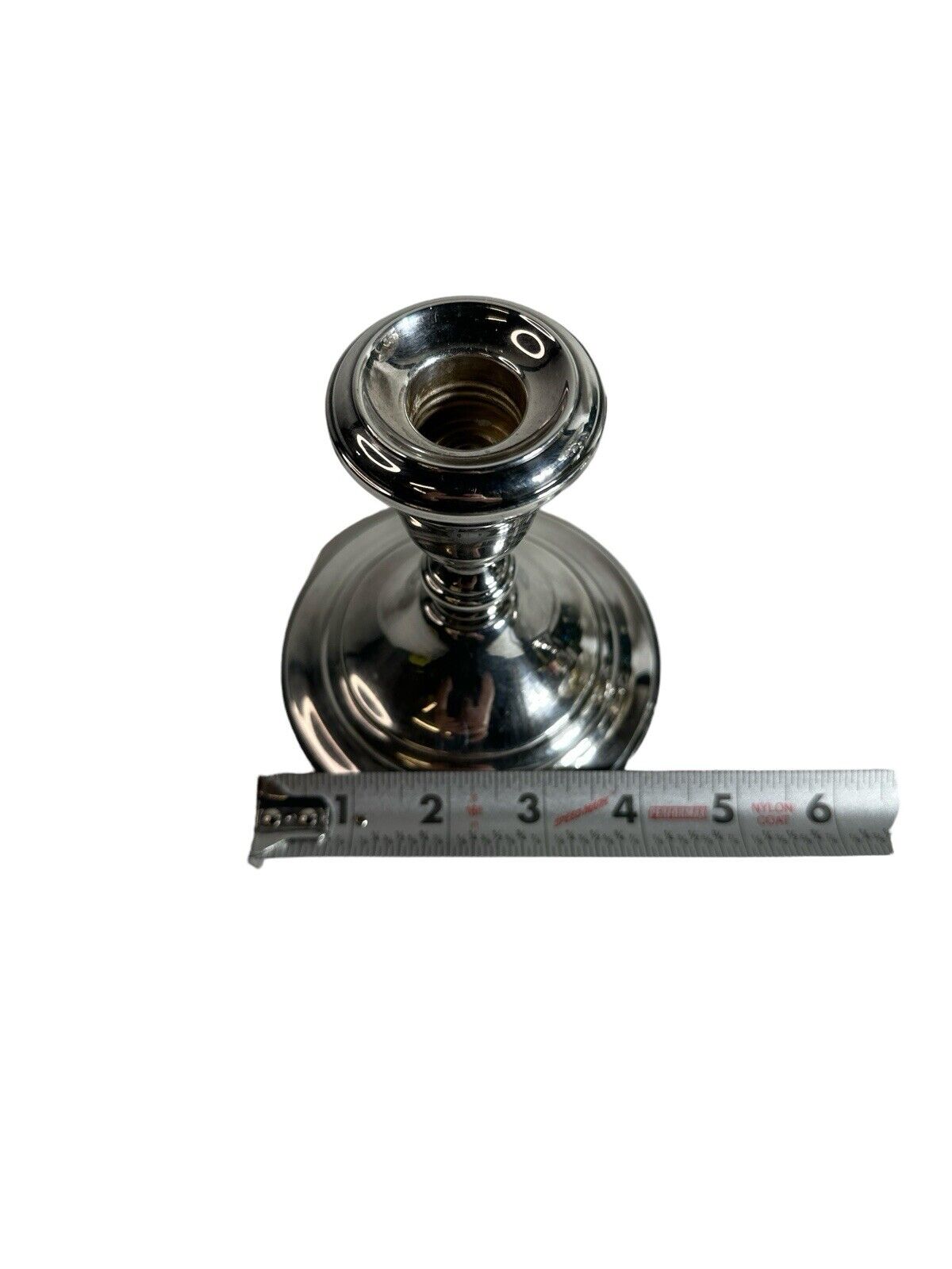 Set Of 2 Gorham 5" Silverplate Weighted Candlestick Holders YC 3000