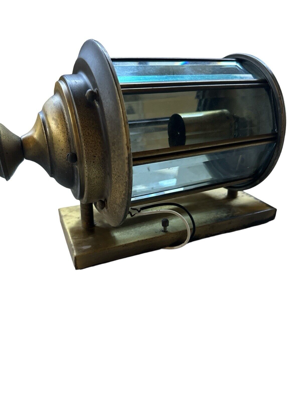Vintage Large Brass Porch Outdoor Lamp Light Fixture Sconce 20” 1970’s