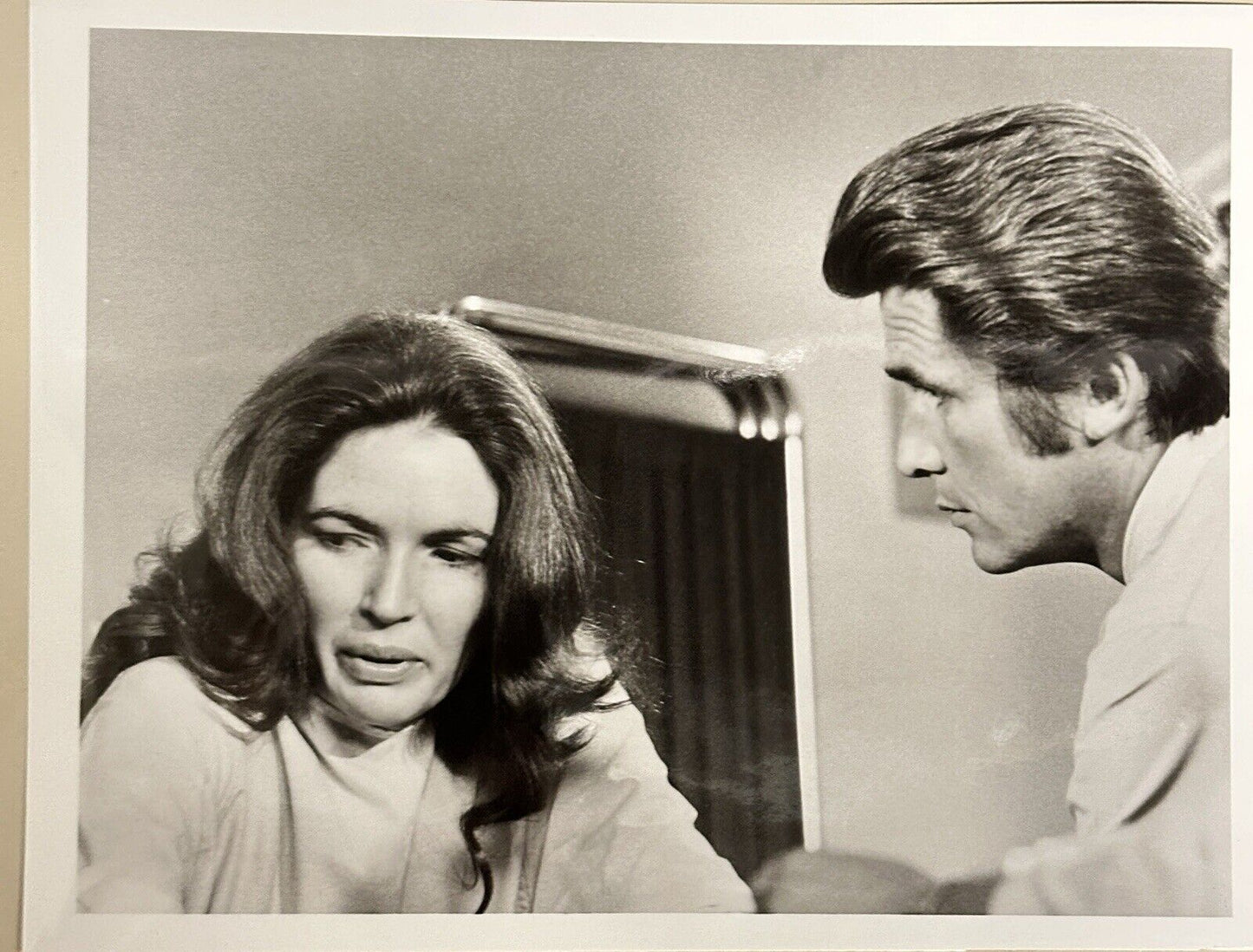 1973 Press Release Photo Marcus Welby M.D. James Brolin and Fionnuala Flanagan