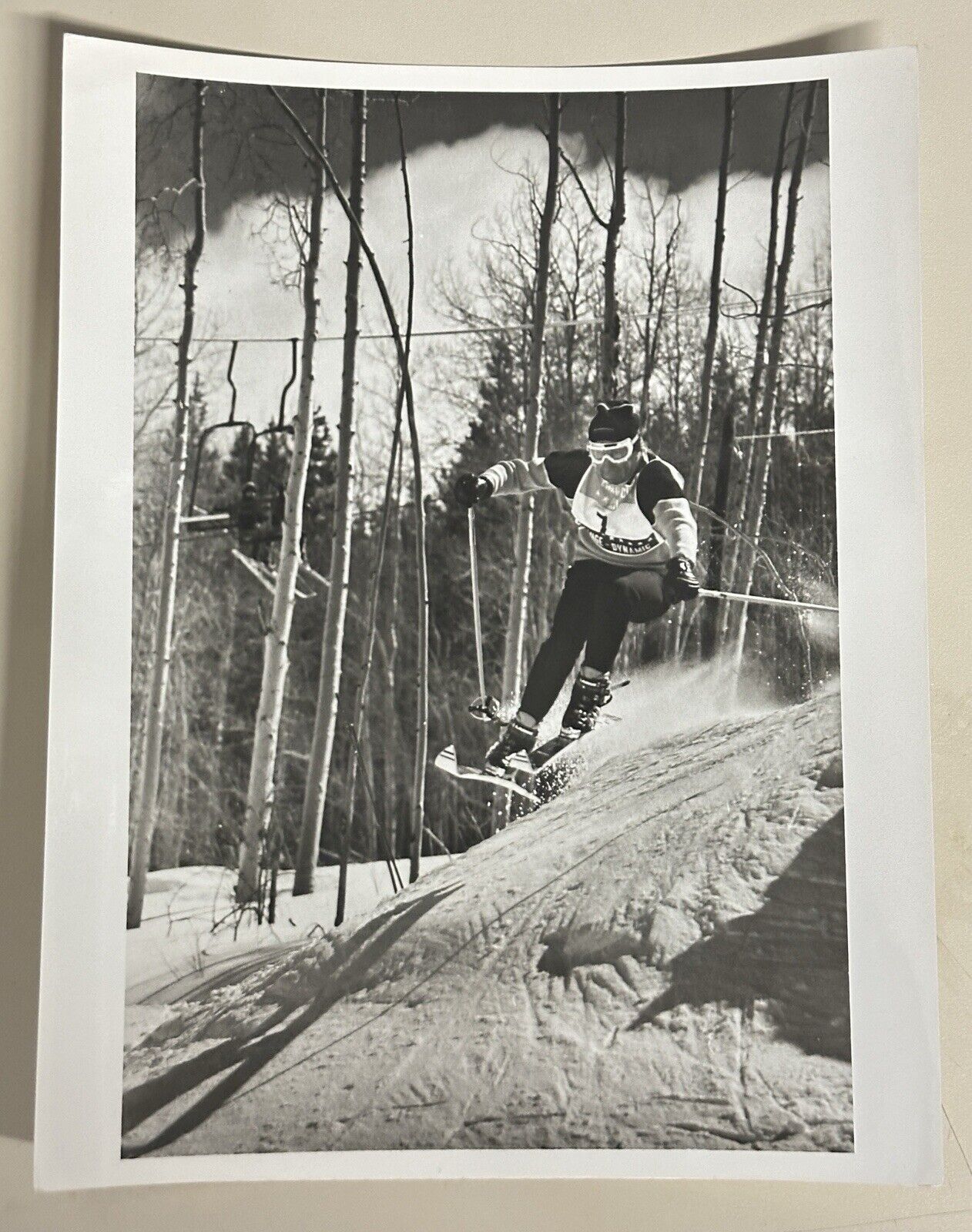 1971 ABC World Wide Of Sports Press Release Photo Professional Skier