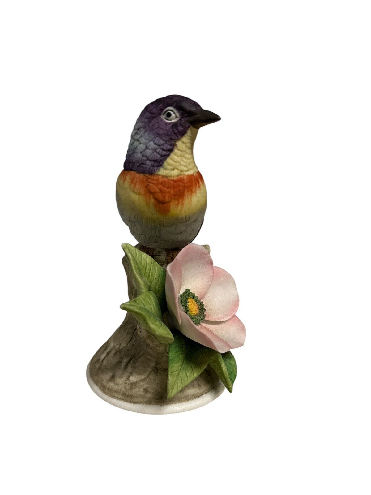 Vtg 1980's porcelain Figurine Parula Warbler by Andrea Sadek 8627 Made in Japan