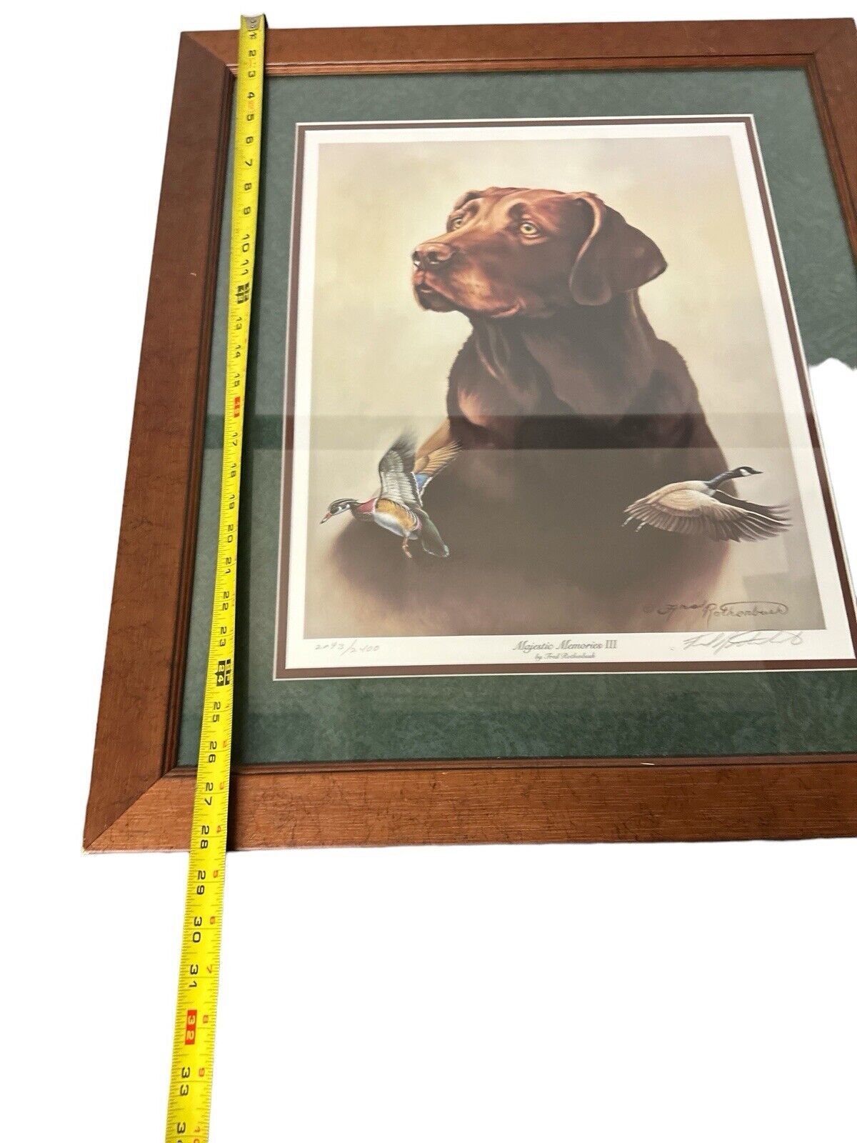 Fred Rothenbush Majestic Memories III Signed Limited Edition 2093/2400 28” x 24”