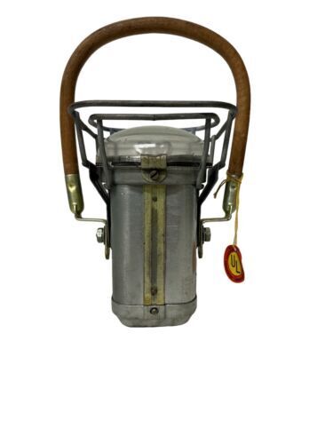 Vtg Rare Underwriters Lab Train Miners Electric Light Original Tag Working