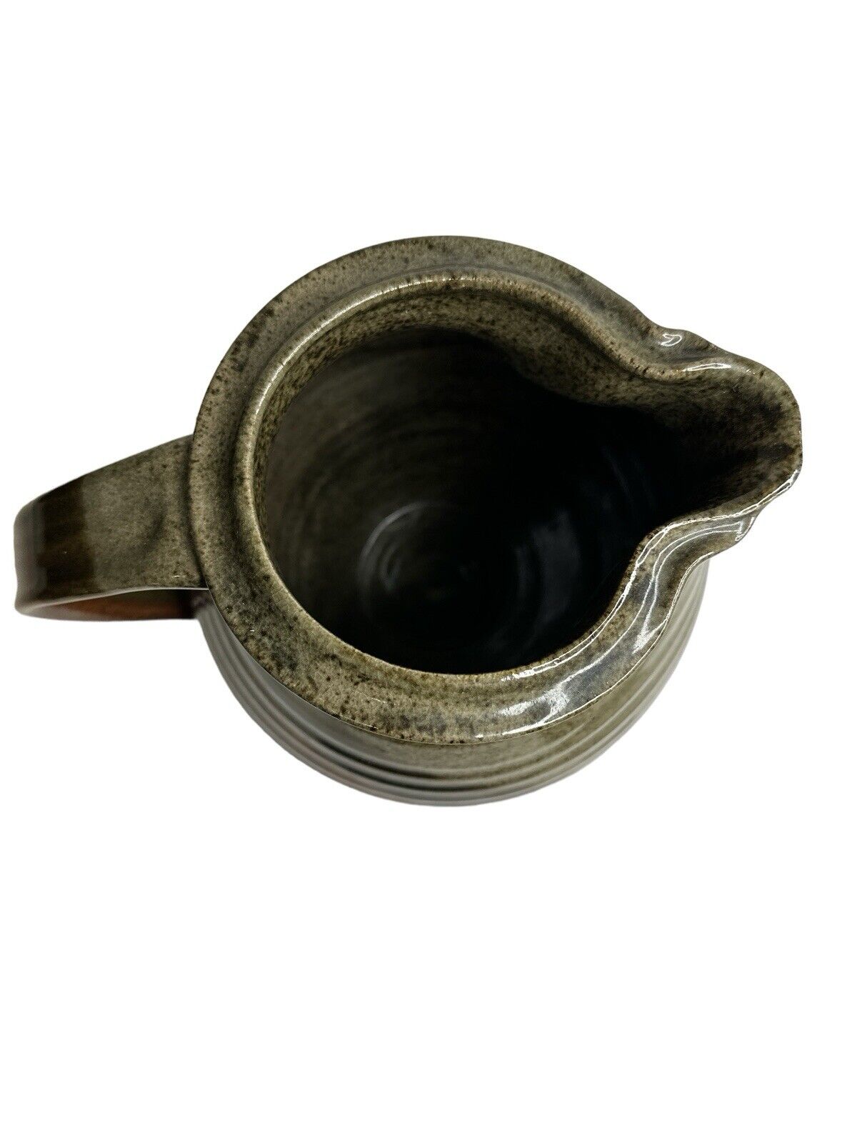 Beautiful Handmade Studio Signed Mark Pottery Stoneware Jug