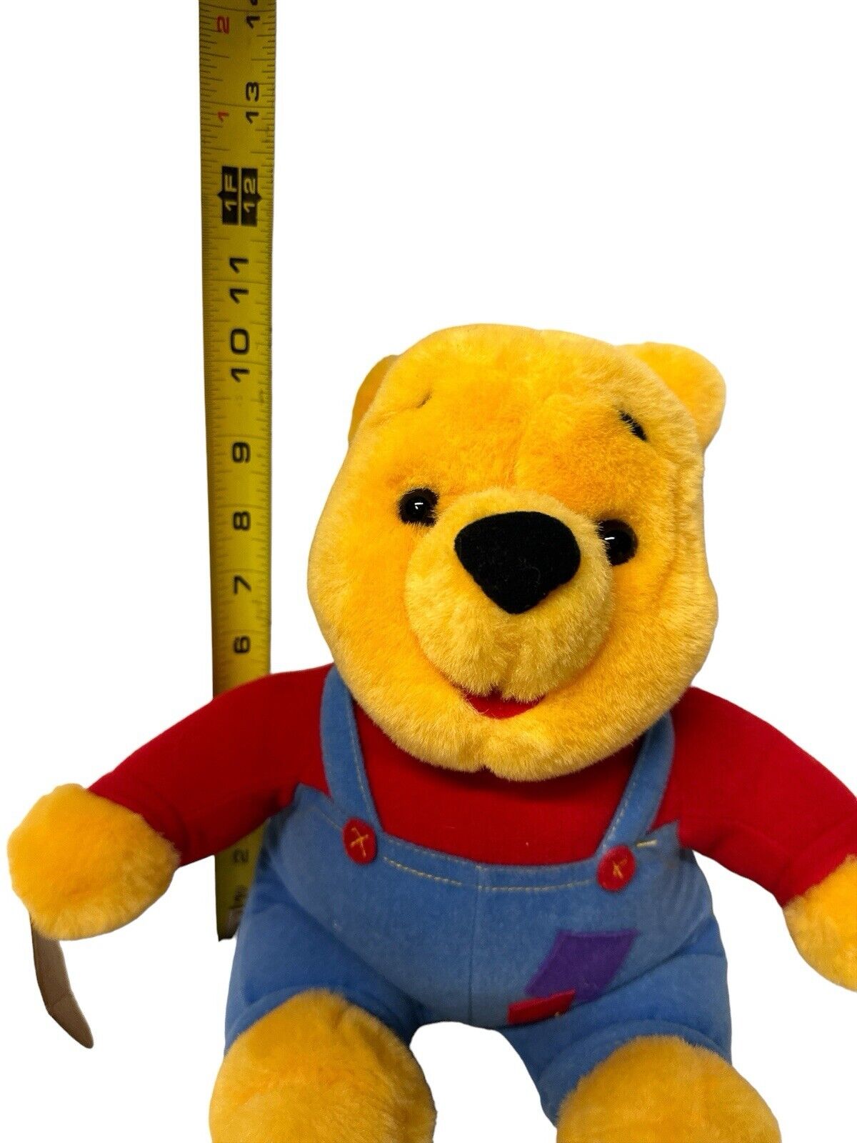 Vtg Disney Mattel Winnie The Pooh Talking Plush Toy Bear Wiggle Giggle 1997