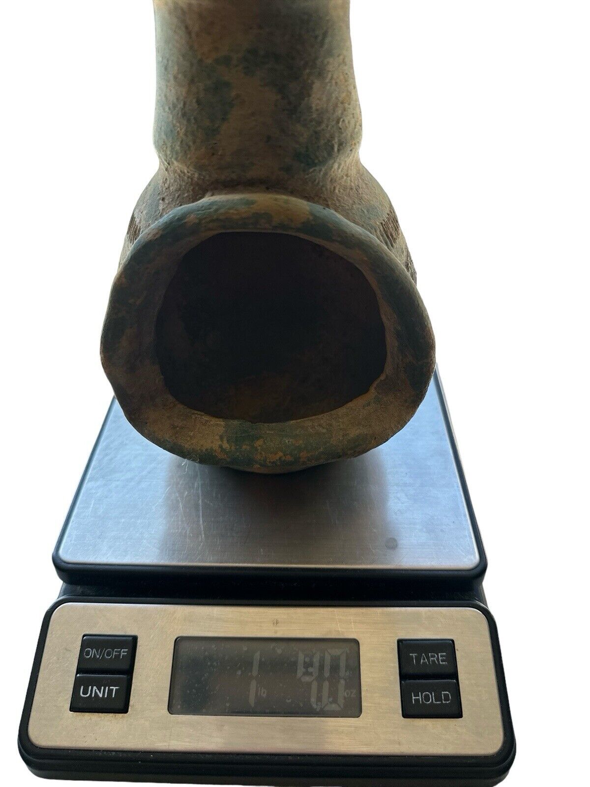 Chimney Clay Tealight Candle Holder Made In Mexico Small 7.5”