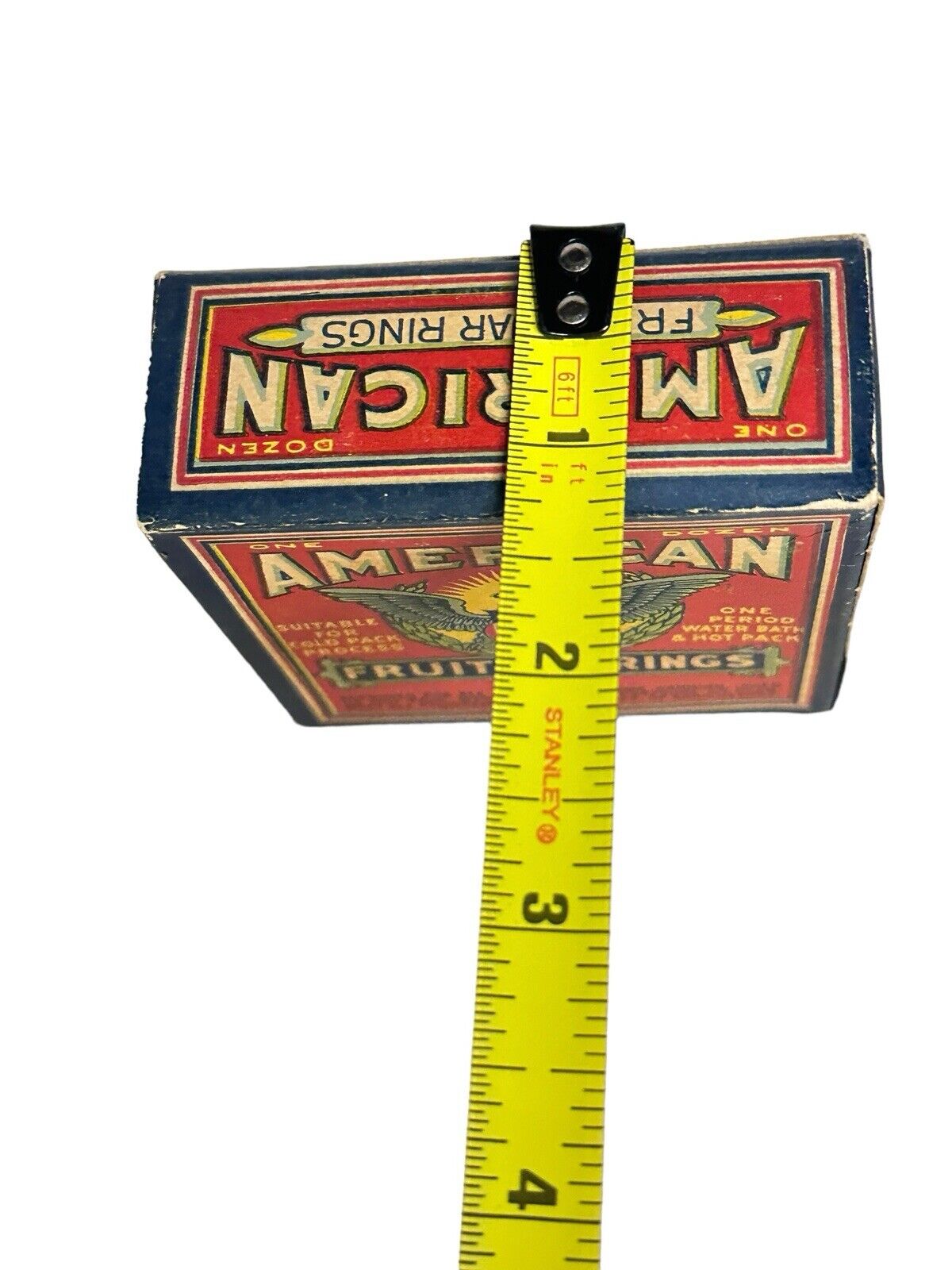 Lot Of 3 Vintage American Fruit Jar Rubber Rings Cupples Co St Louis Eagle