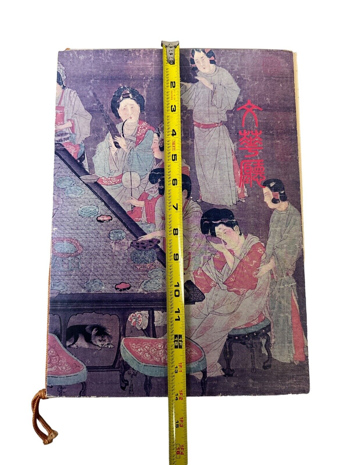 Vtg 1980’s Tang Dynasty Imperial Palace Painting MANDARIN Hotel Dinner Menu