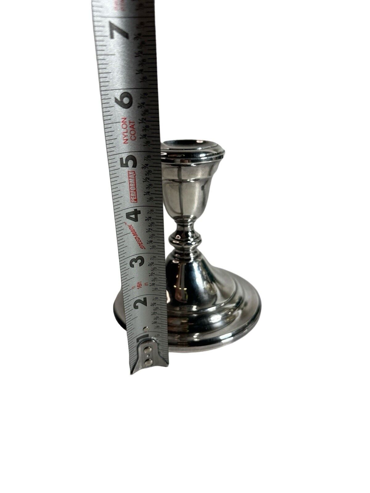 Set Of 2 Gorham 5" Silverplate Weighted Candlestick Holders YC 3000