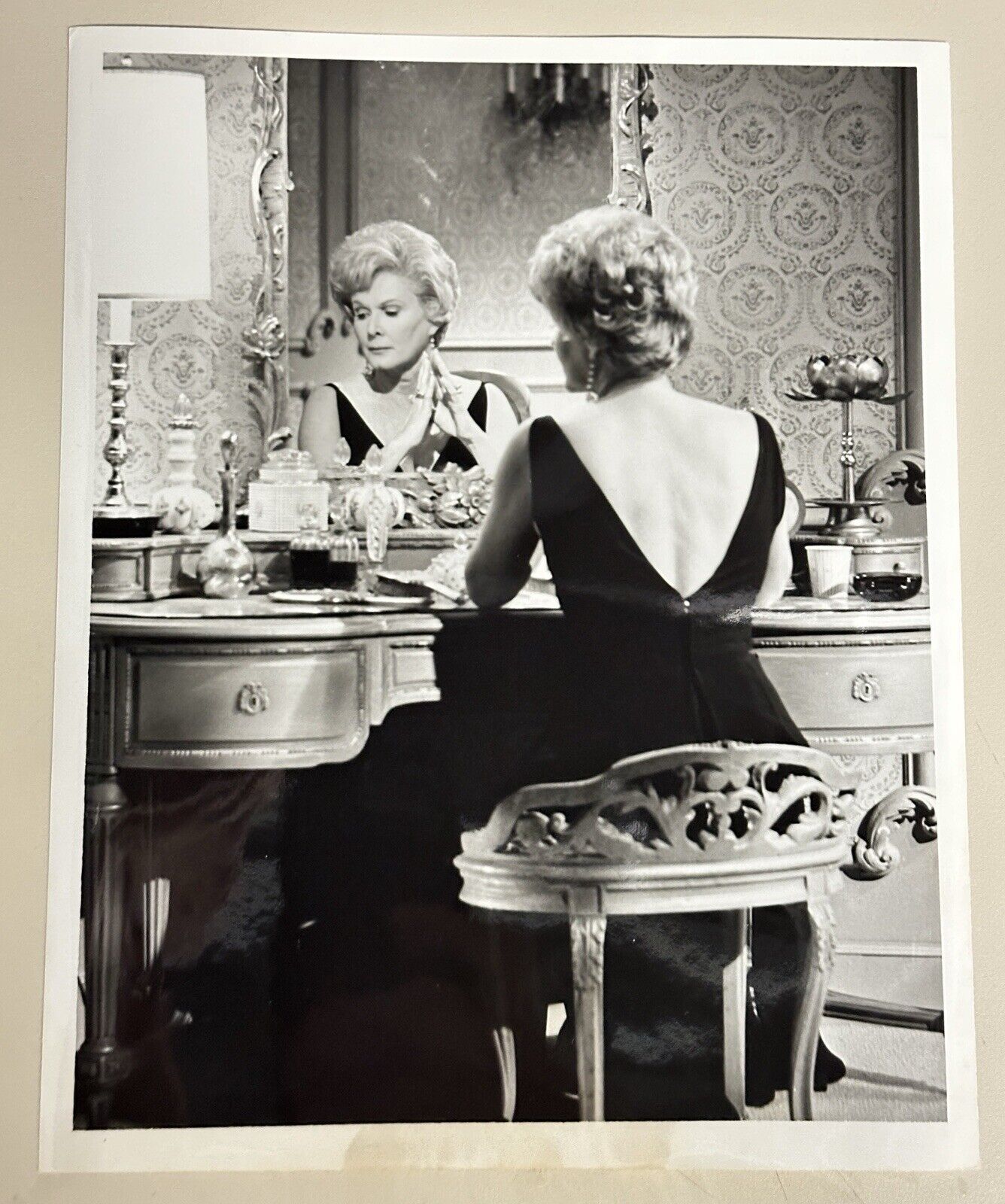 1965 Press Release Photo Scene From The FBI “ The Chameleon” June Vincent