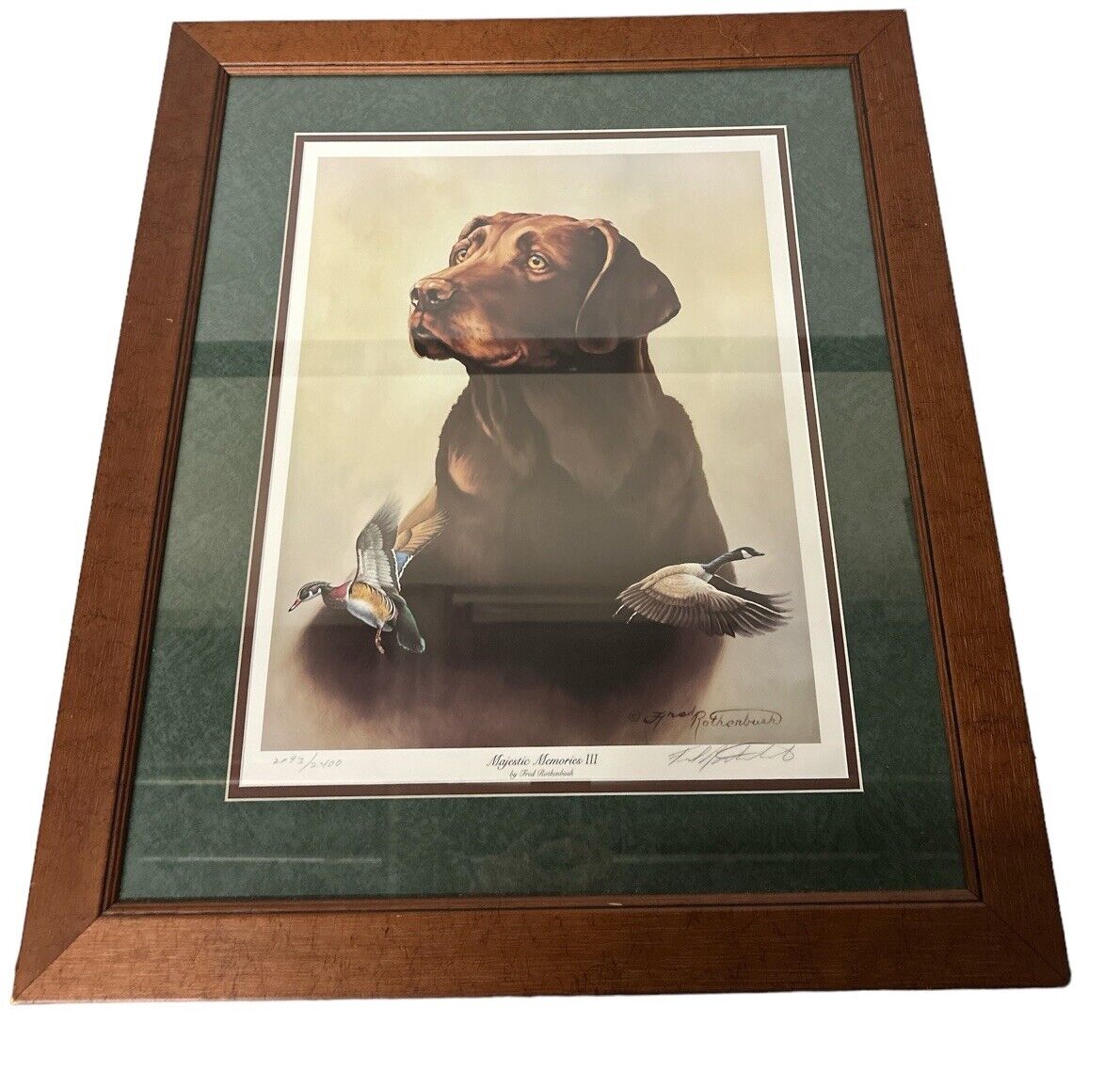 Fred Rothenbush Majestic Memories III Signed Limited Edition 2093/2400 28” x 24”