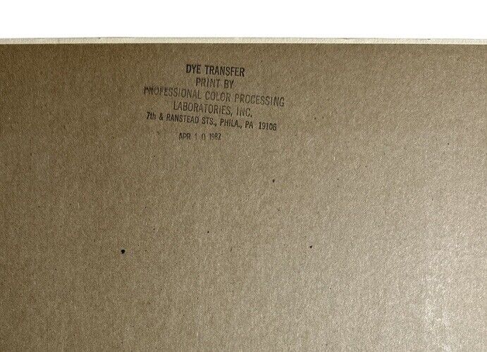 1982 TV Guide Cover Portrait Of Tom Brokaw Dye Transfer Print Original 16” X 20”