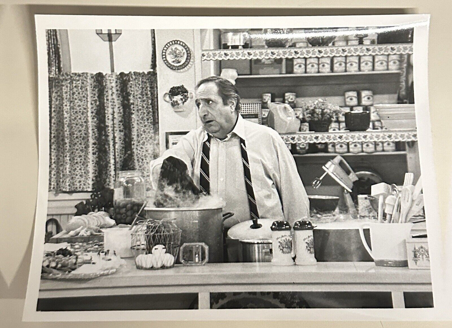 1982 Happy Days Press Release Photo Al Molinaro Original