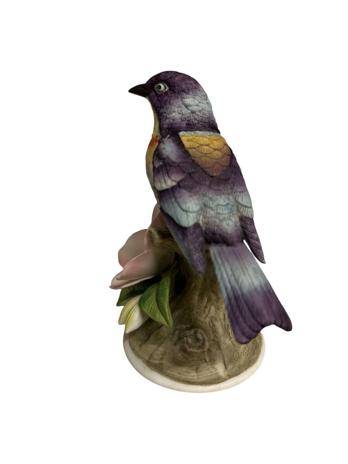 Vtg 1980's porcelain Figurine Parula Warbler by Andrea Sadek 8627 Made in Japan