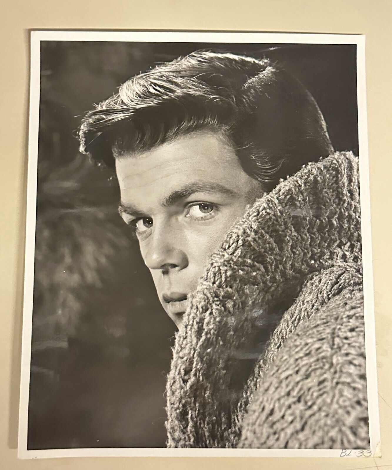 1962 ABC TV Press Release Photo Bob Logan 77 Sunset Strip 8” x 10” Original