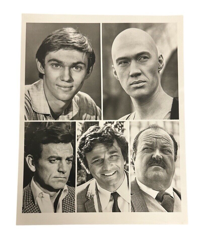 25th Annual TV Academy Awards 1973 Press Release photo 5 Up Composite