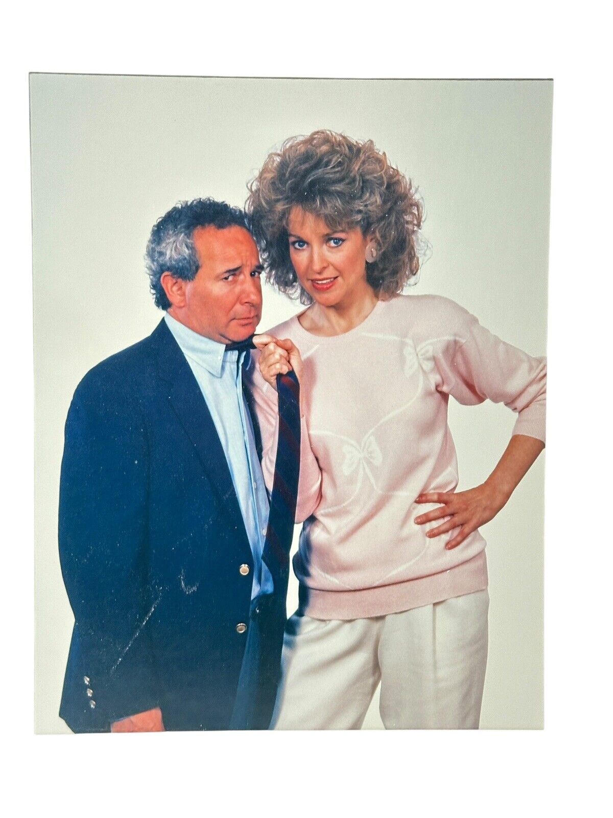 1987 TV Guide Cover Portrait Original 20” x 16” Jill Eikenberry & Michael Tucker