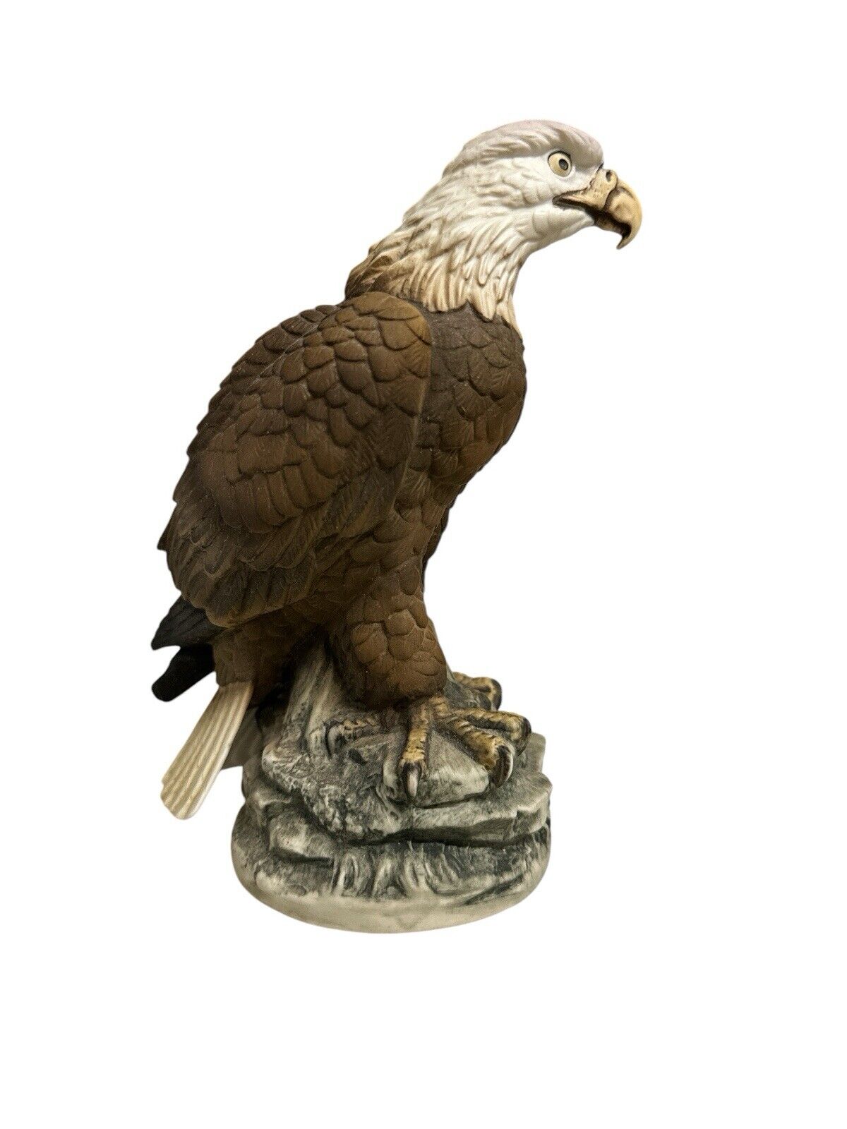 VTG Bald Eagle By Andrea Japan Porcelain Ceramic Figurine Bird Statue By Sadek