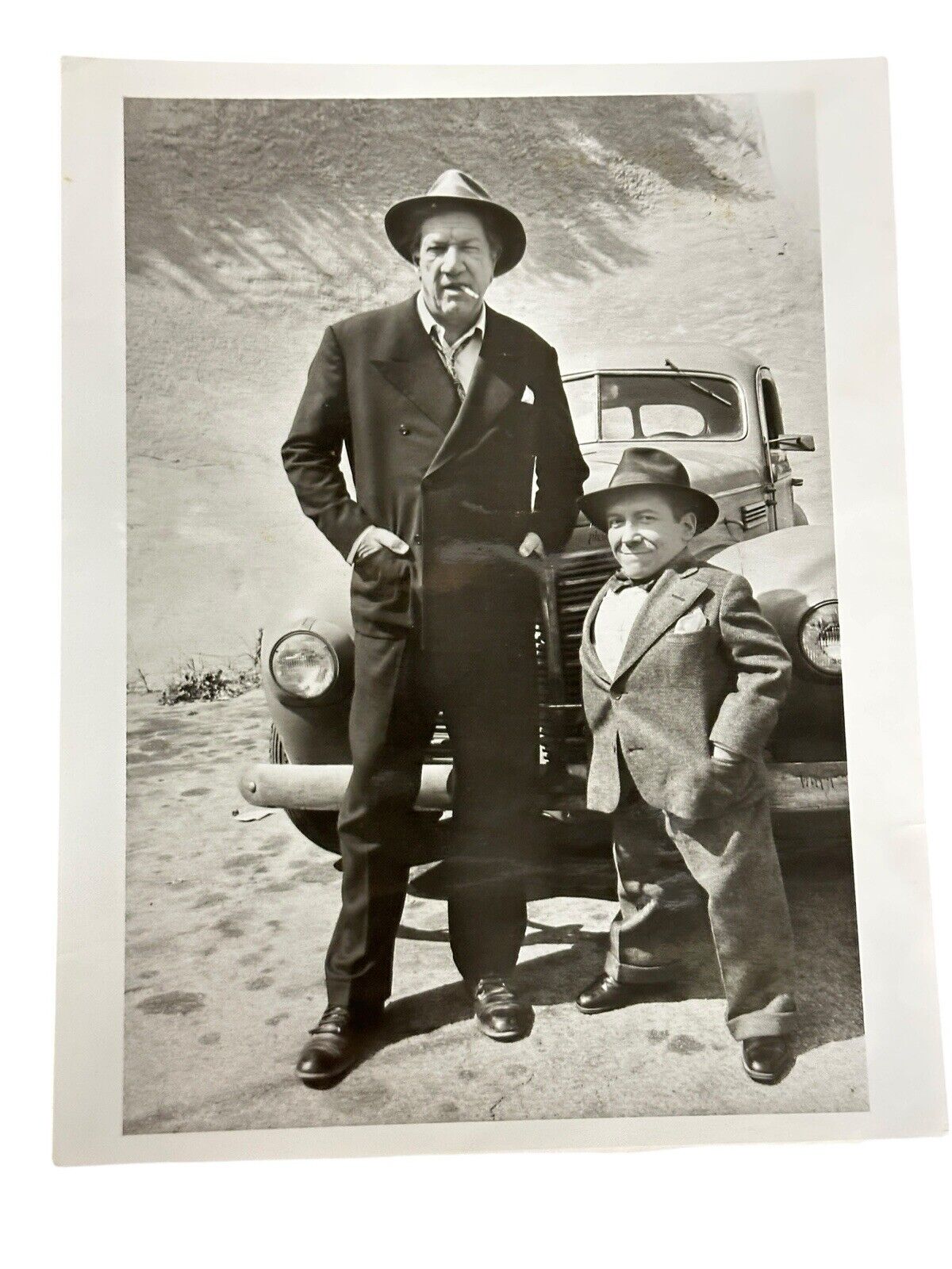 1972 Press Release Photo ABC Richard Boone & Michael Dunn “Goodnight My Love”