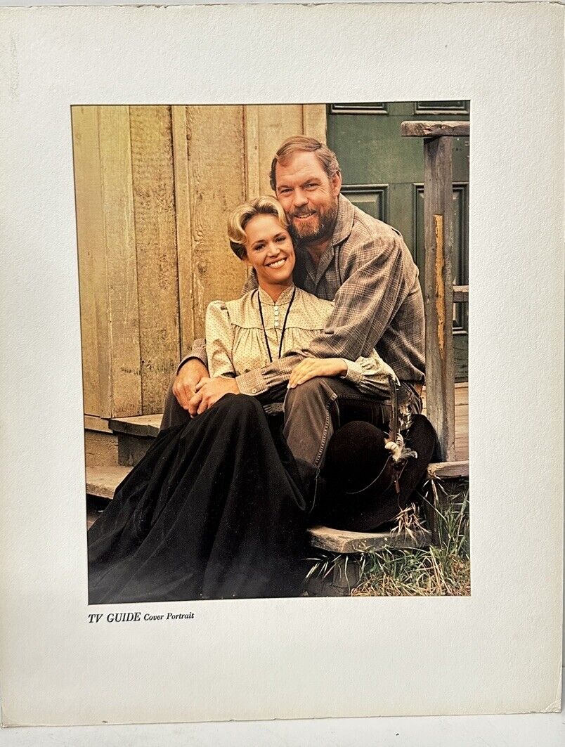 1982 TV Guide Cover Portrait Original 20” x 16” Little House On The Prairie