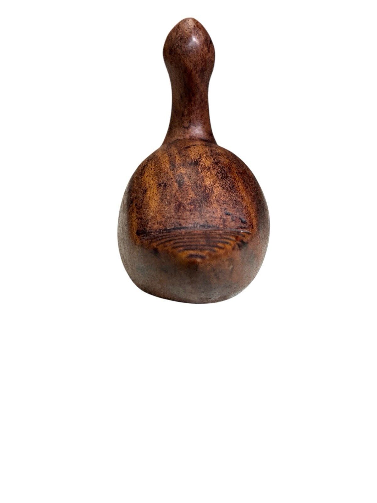 Vintage Hand Carved Wood Duck made in Africa Dakar Senegal
