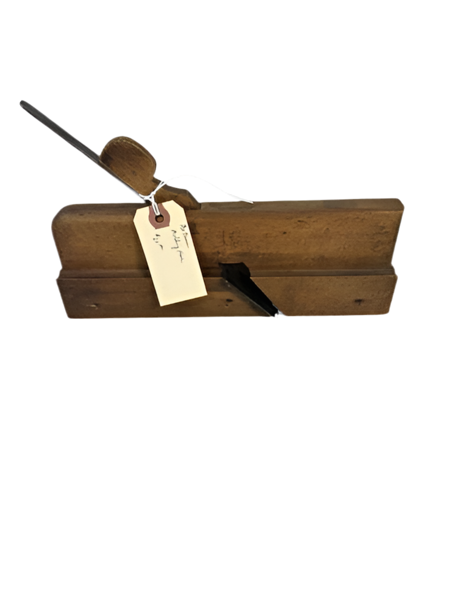 Antique 1800’s Wooden Rabbet Molding Plane 9.5" By 1 5/8th Inch Nice Condit