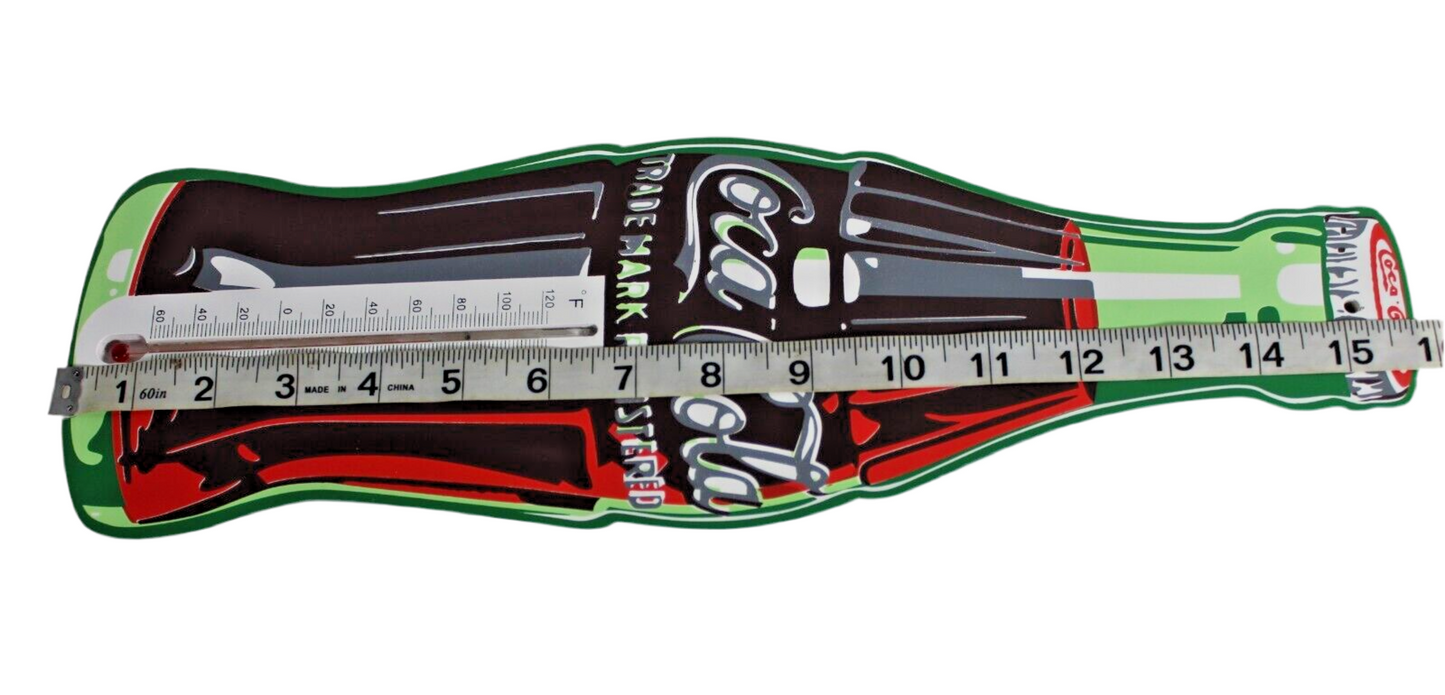 16" coca cola indoor wall hanging thermometer modern 2015