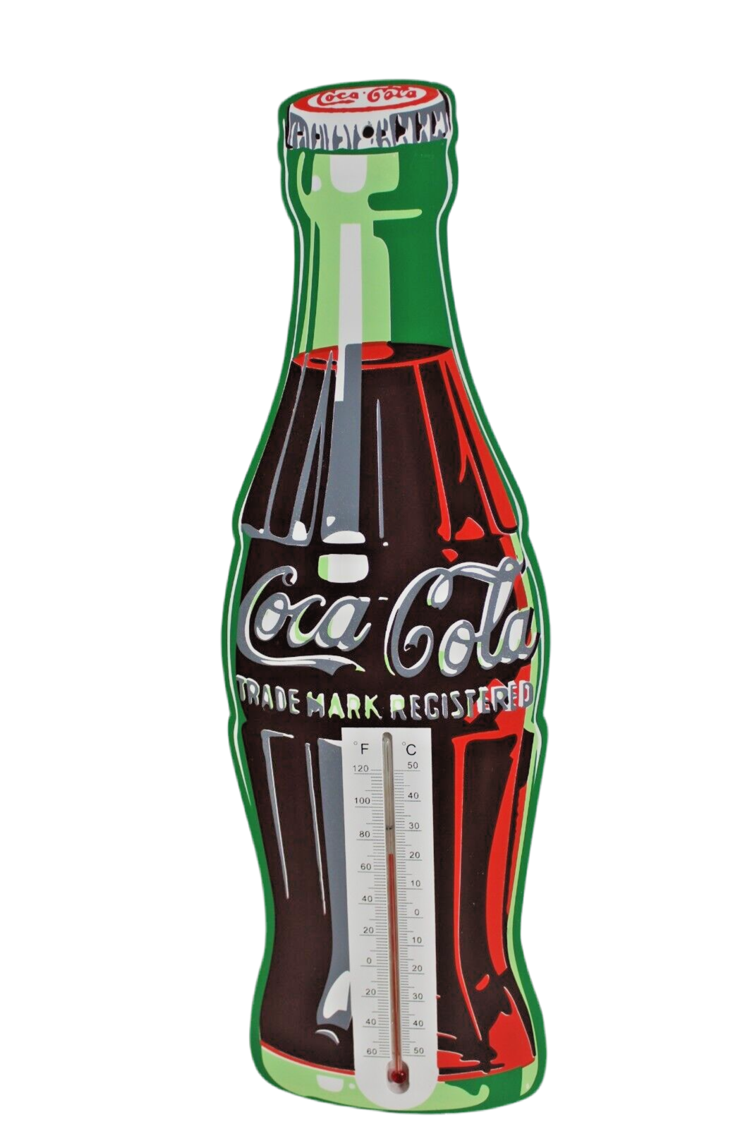 16" coca cola indoor wall hanging thermometer modern 2015