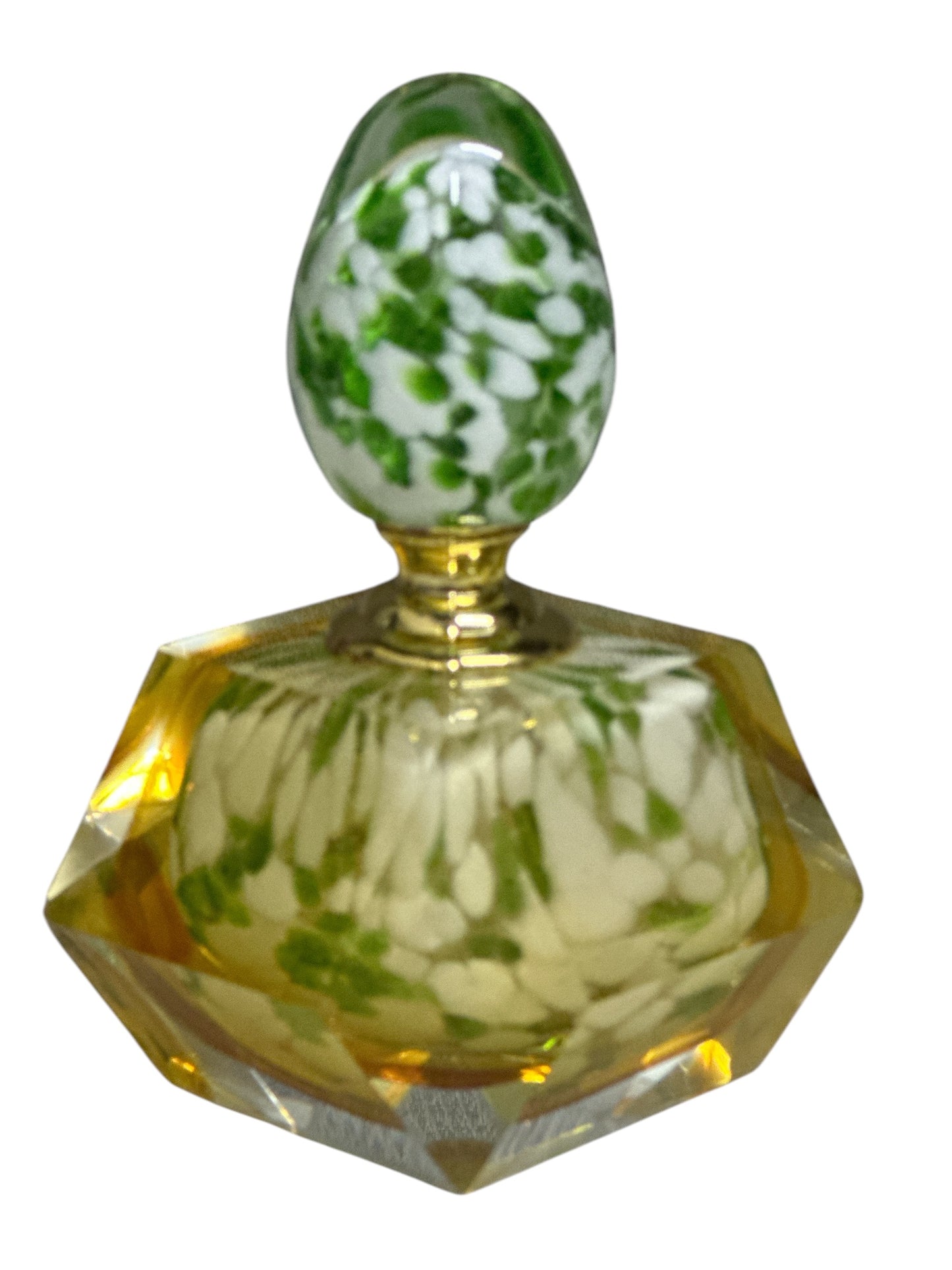 Set of Vintage 1960’s Italian made Murano Glass Perfume Bottles