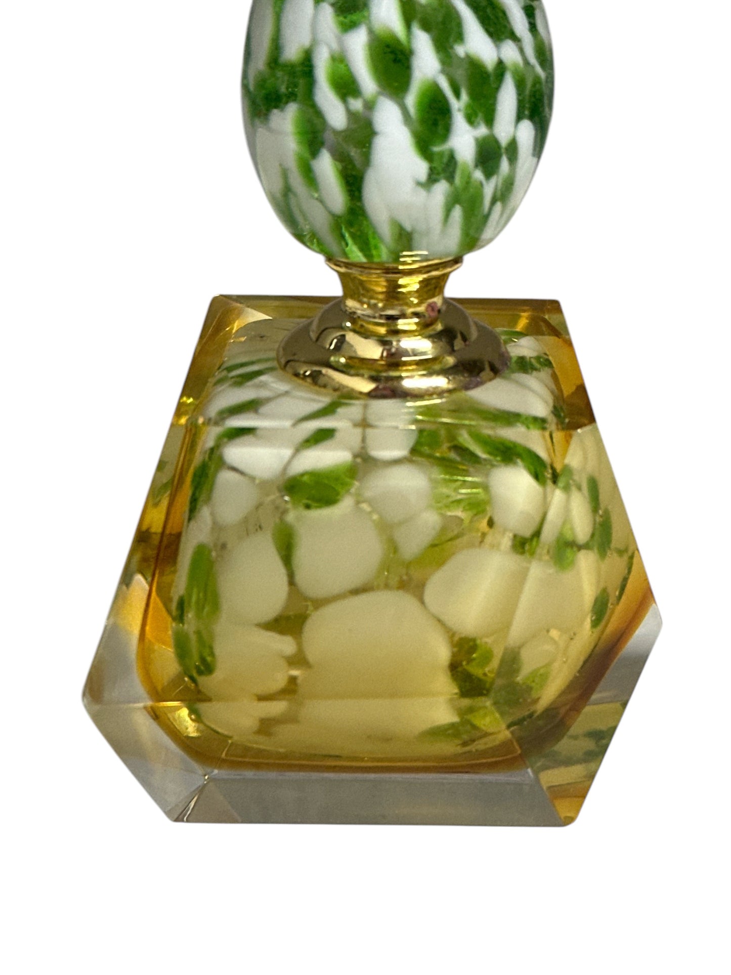 Set of Vintage 1960’s Italian made Murano Glass Perfume Bottles
