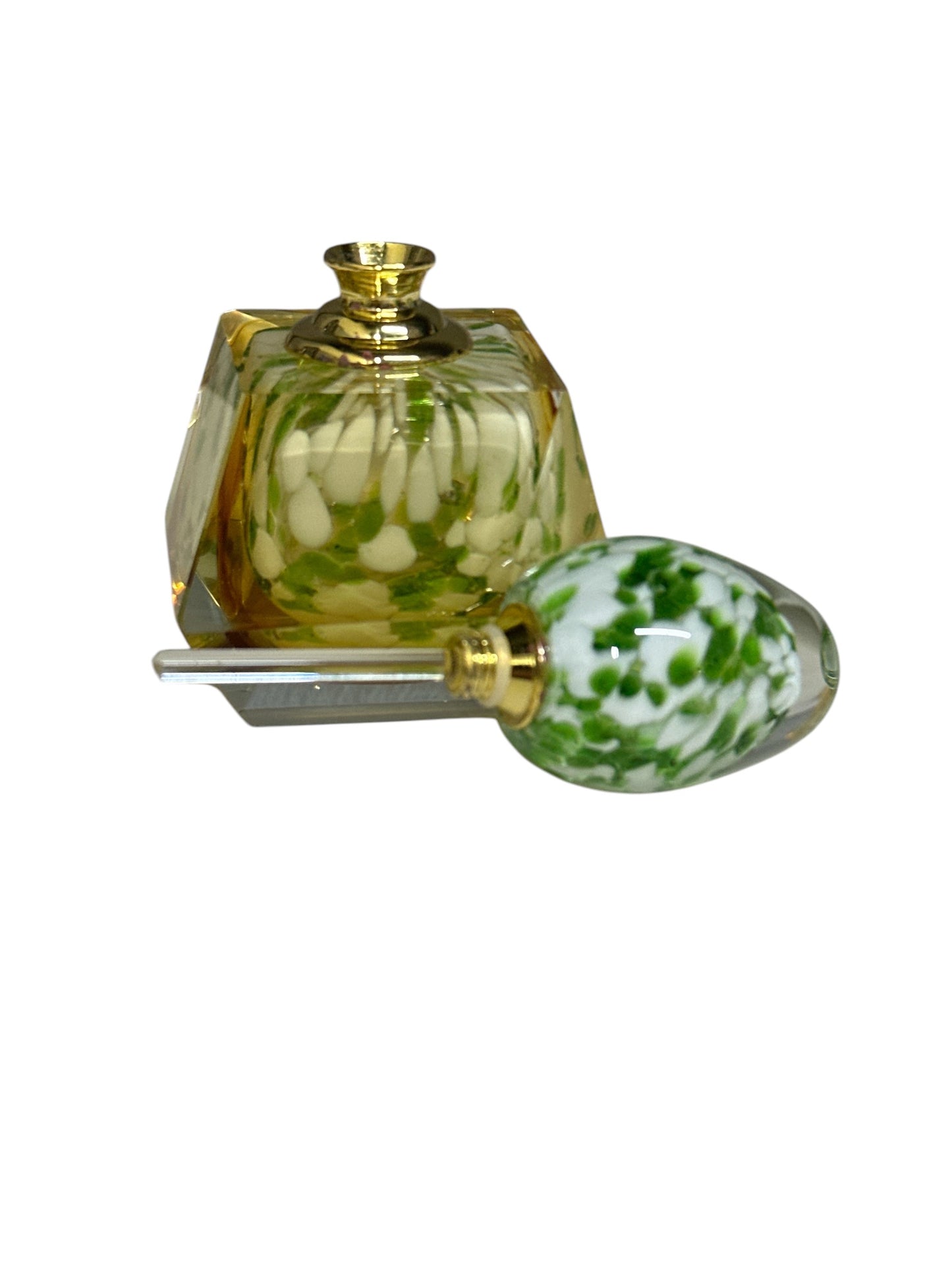 Set of Vintage 1960’s Italian made Murano Glass Perfume Bottles