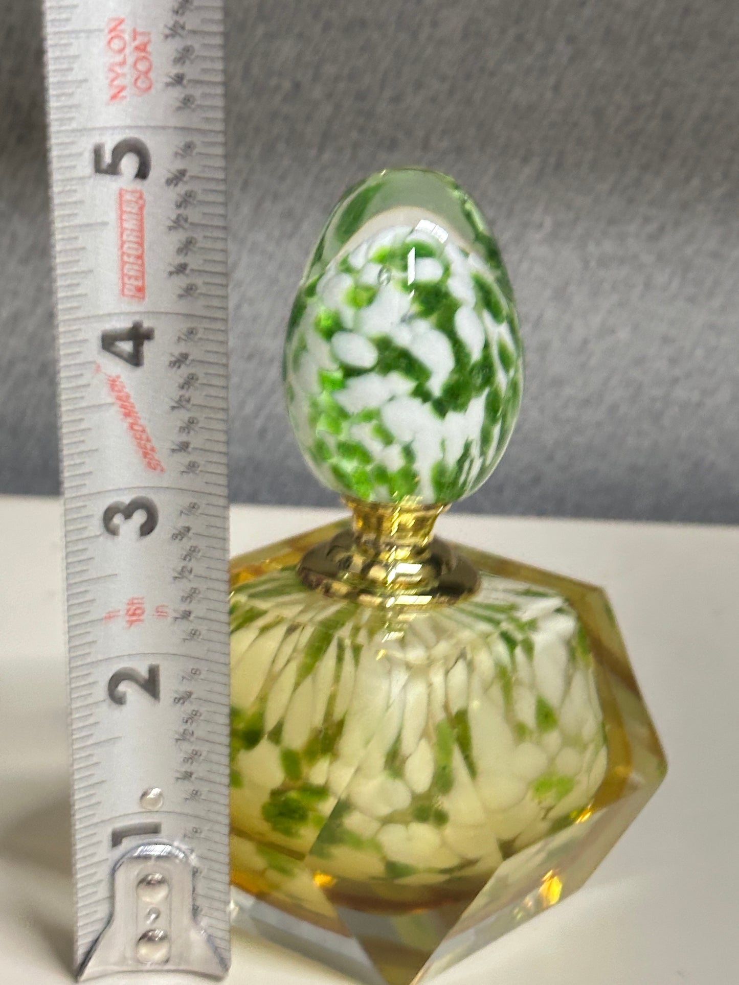 Set of Vintage 1960’s Italian made Murano Glass Perfume Bottles