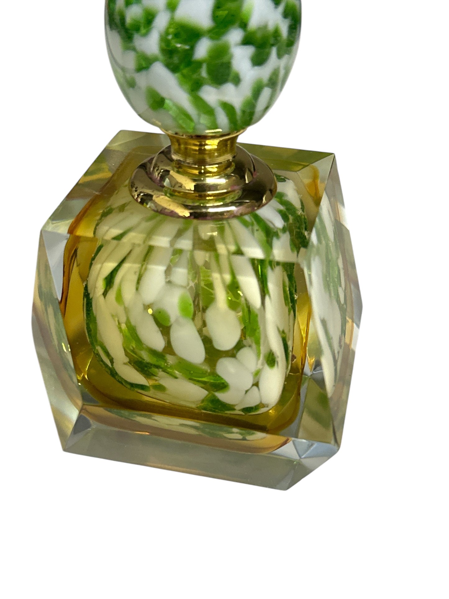 Set of Vintage 1960’s Italian made Murano Glass Perfume Bottles