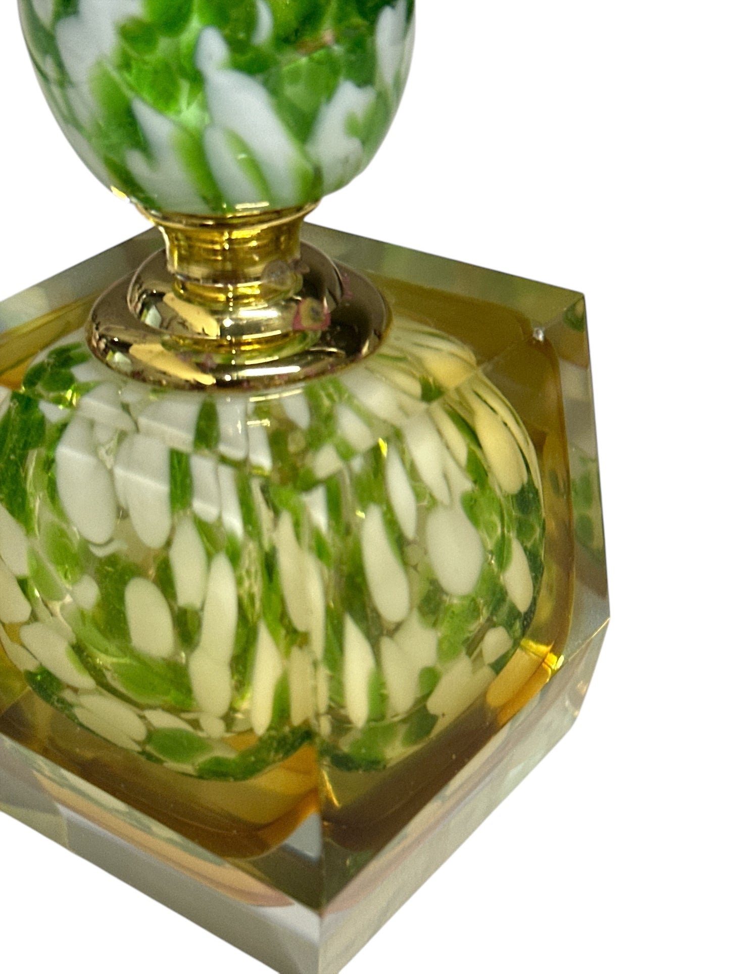 Set of Vintage 1960’s Italian made Murano Glass Perfume Bottles