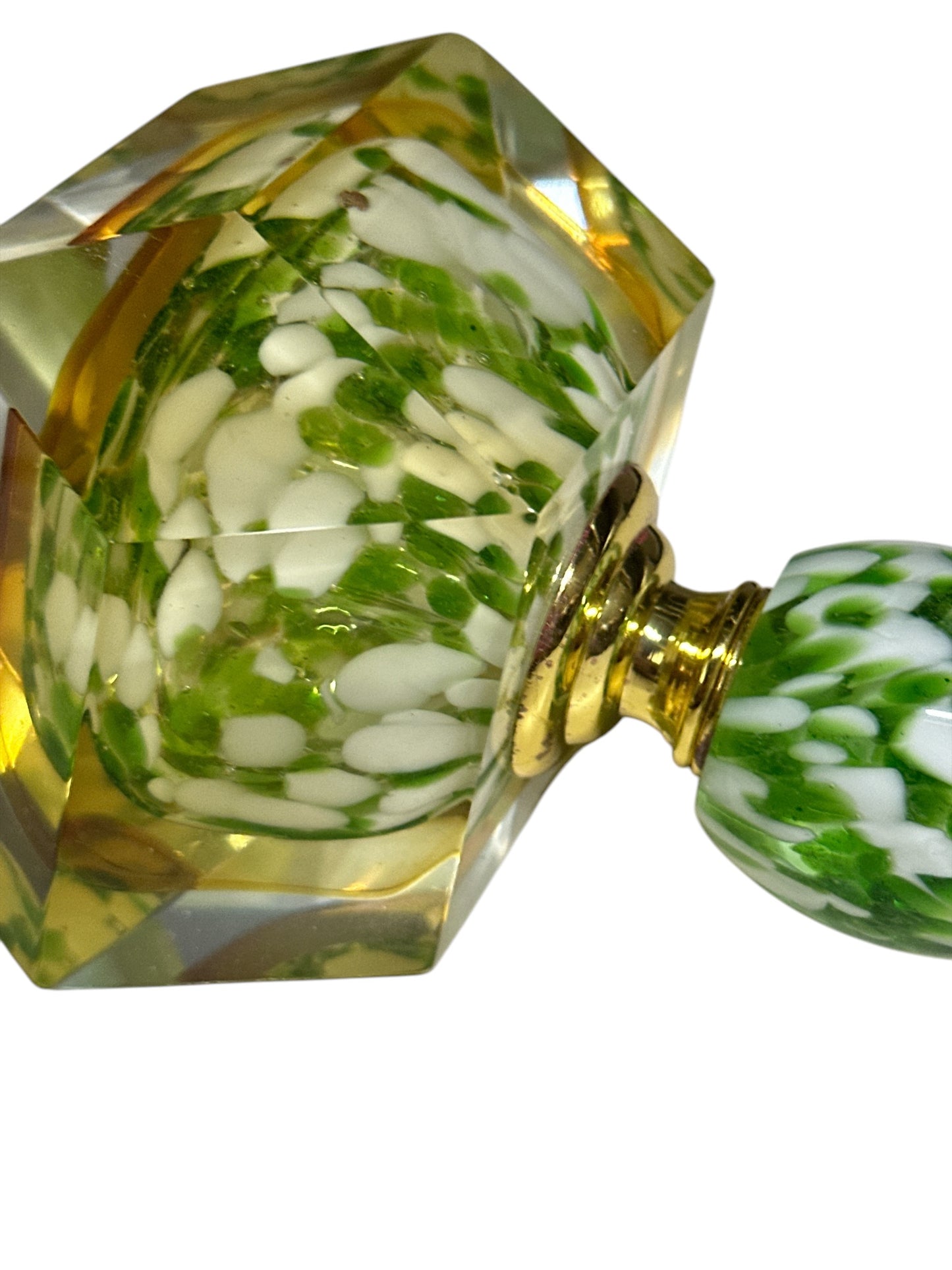 Set of Vintage 1960’s Italian made Murano Glass Perfume Bottles