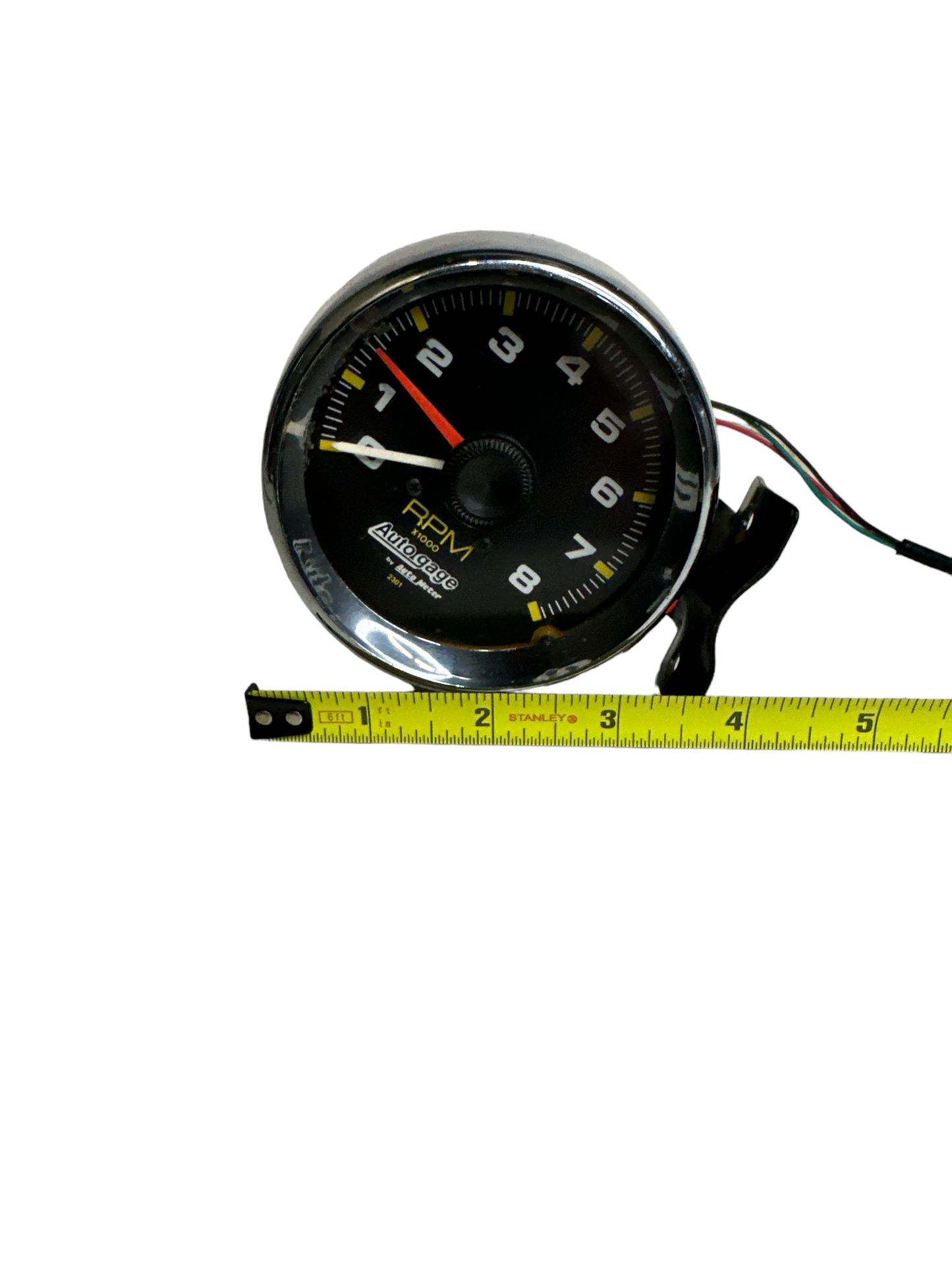 Vtg 1980's RPM x1000 Autogage by Auto Meter 2301