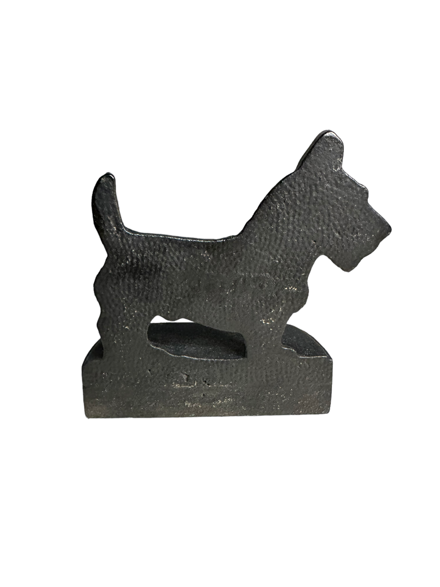 Antique Bradley & Hubbard Cast Iron SCOTTIE DOG Bookends 19’20’s Heavy Beautiful