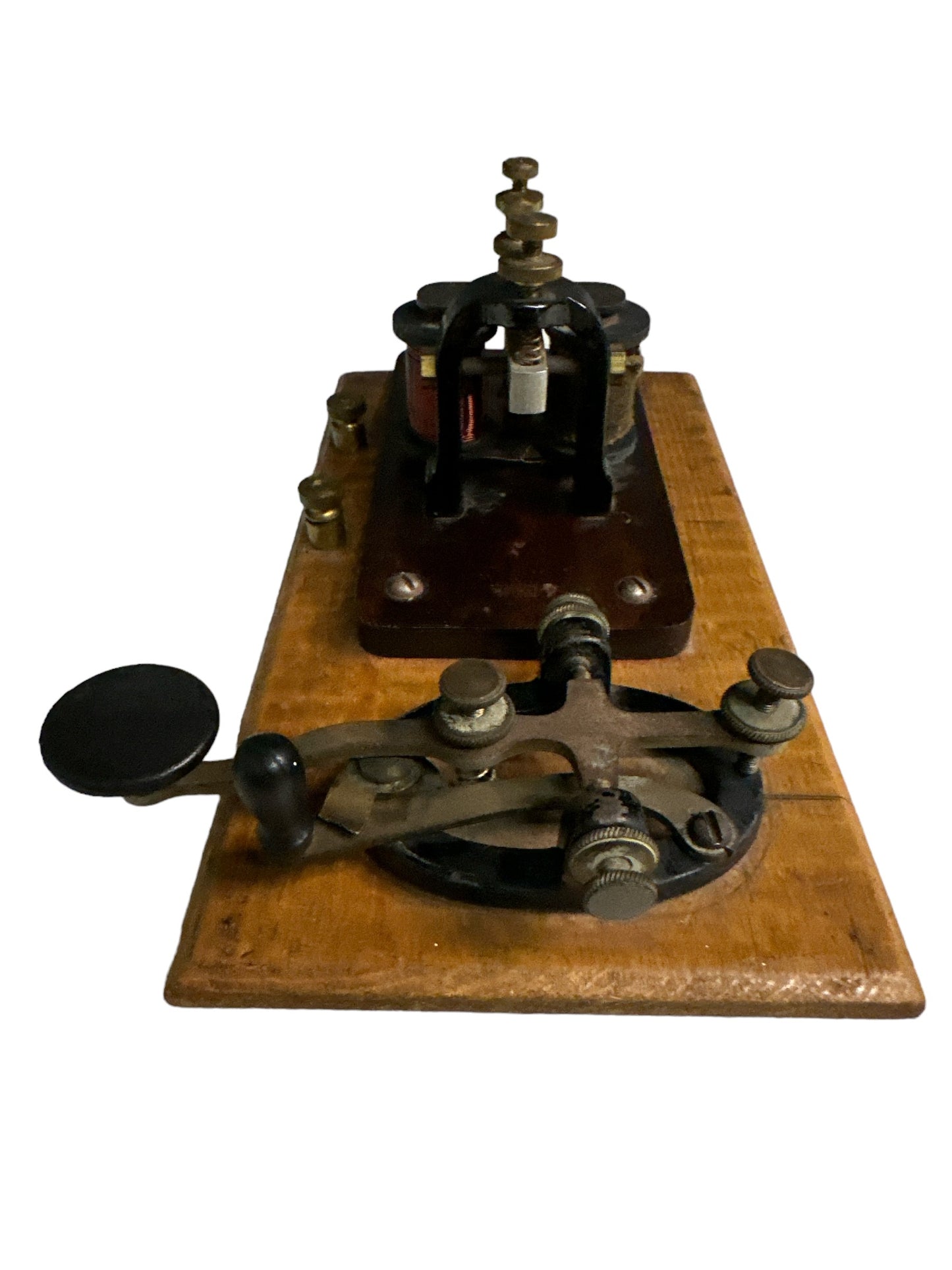 Antique Siginal electric Mfg Co Menominee Michigan Telegraph Key Sounder 4 Ohms