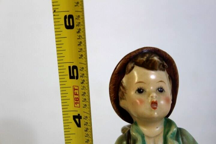 Vintage Hummel #79 Happy Traveler Boy With Umbrella Basket Western Germany TMK-3