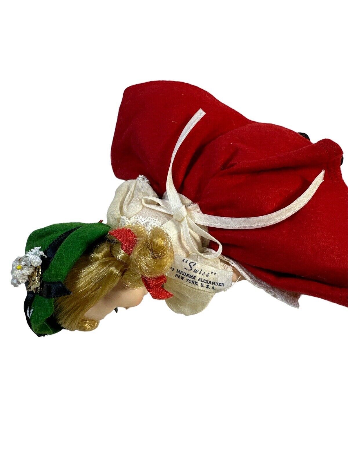 Vintage Madame Alexander Collectible ALEX SWISS Girl Doll 8”