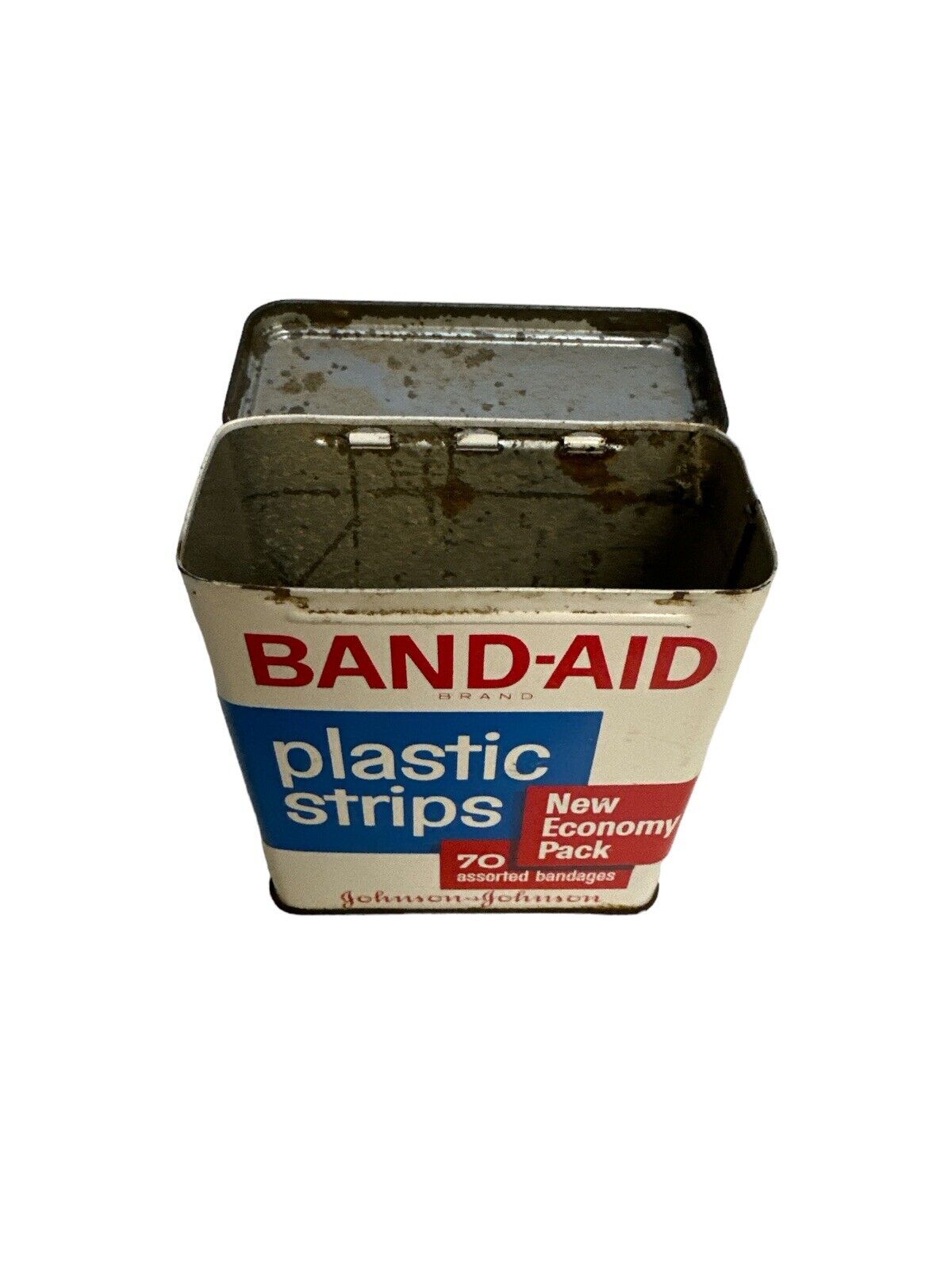 (4) Vintage BAND-AID & Rexall Bandages Tin Paper Lot 1940’s-80s WWII Dressing