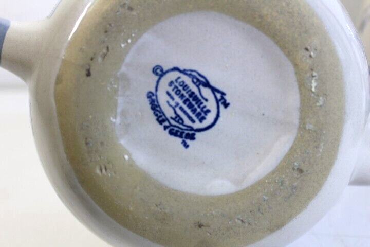 Vtg Lot of 3 Louisville Stoneware Tea Milk Pitchers Gaggle of Geese