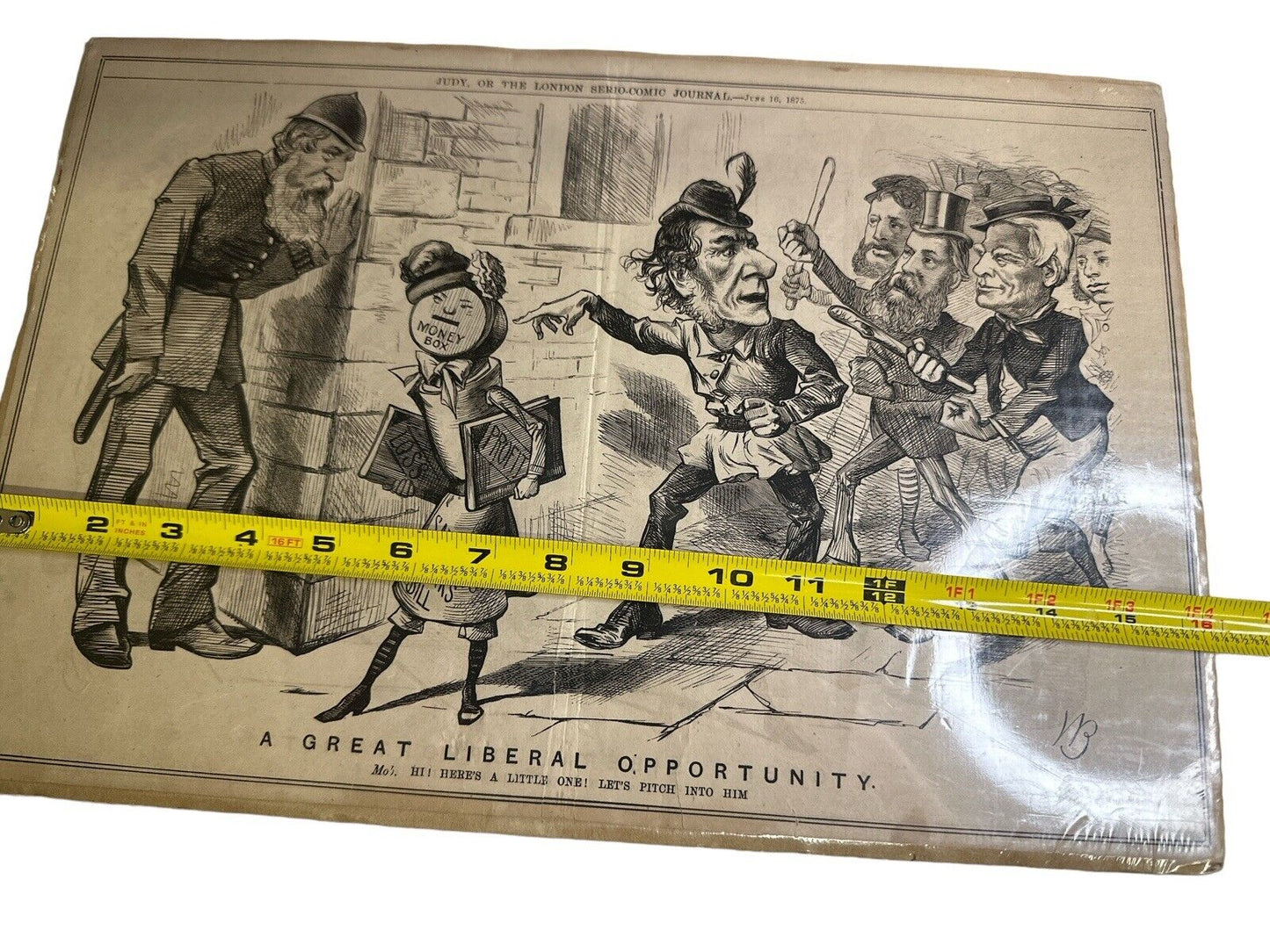 Antique Marie Duval Illustrator For Judy Or The London Serio-Comic Journal 1874