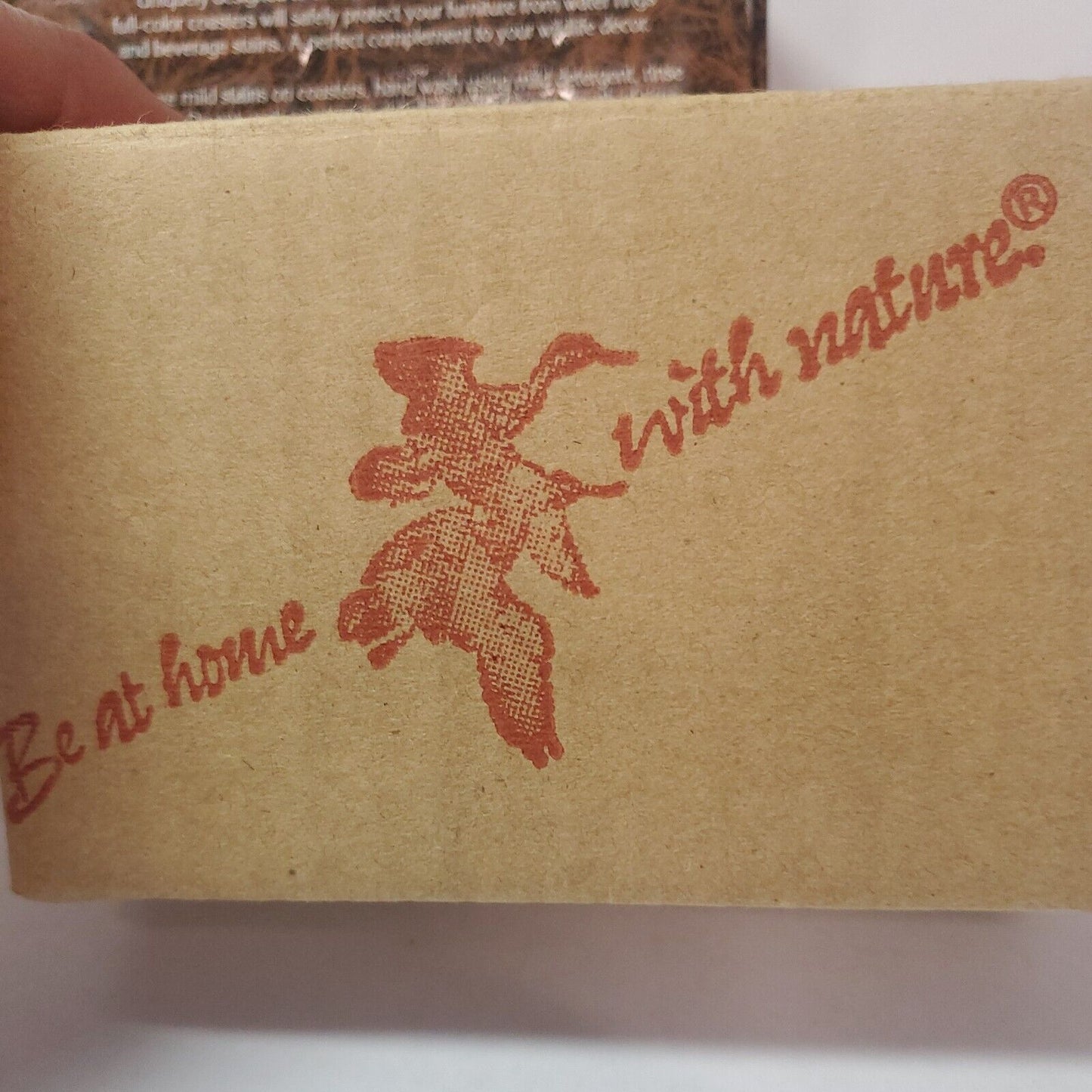 Wild Wings "loyal Companion" Brown Lab Coaster set of 4 with coaster holder New