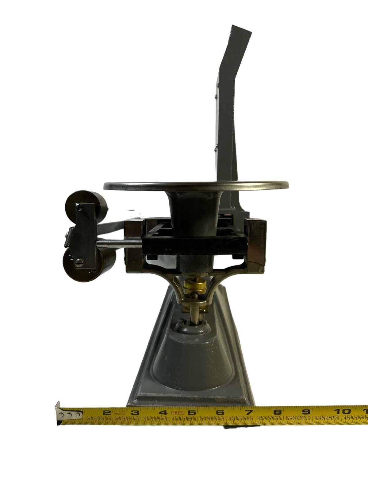 Vtg Antique Ohaus 5 Kilos Over Under Balance Scale Working Made In NJ USA