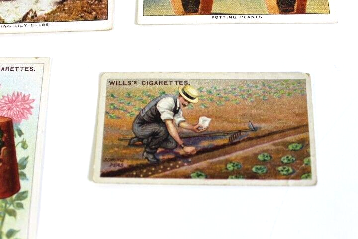 6 Antique WILLS's Cigarettes W.D. & H.O. WILLS IMPERIAL TOBACCO Trading Cards