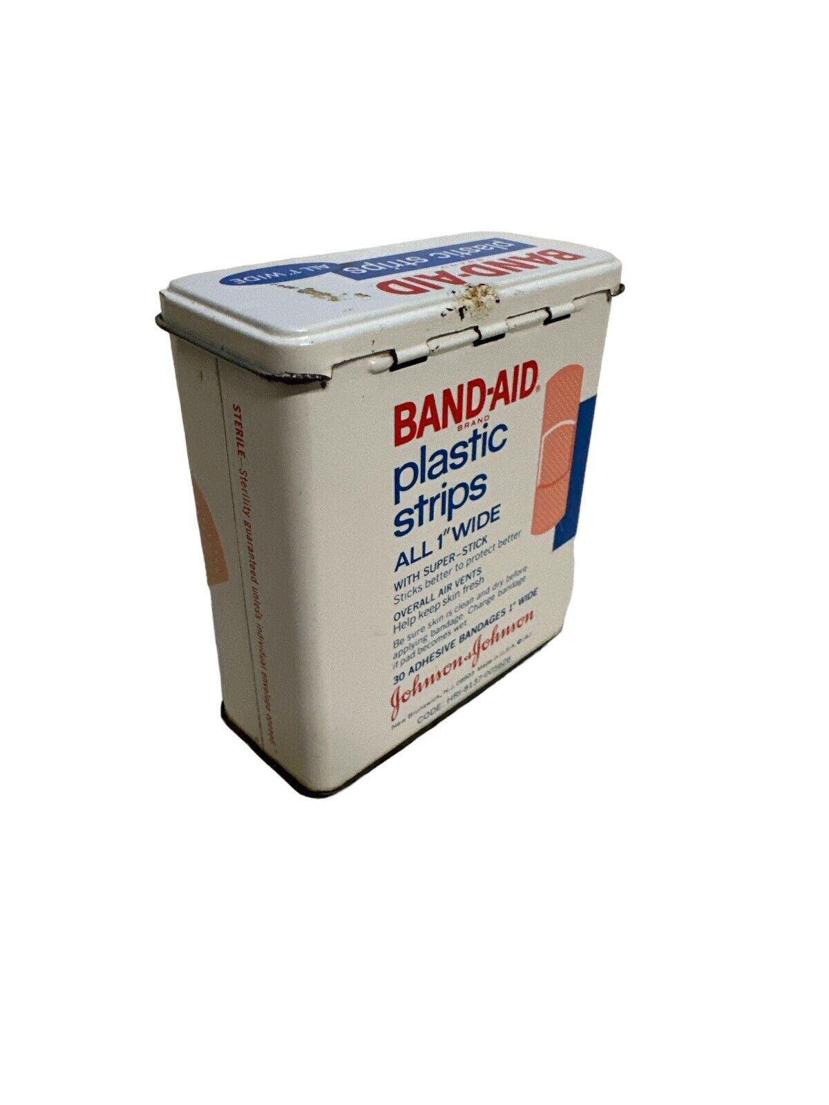 (4) Vintage BAND-AID & Rexall Bandages Tin Paper Lot 1940’s-80s WWII Dressing