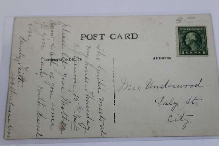 Antique RPPC Photo 1910 unposted Has a stamp Northwestern Corn Grain Show Minn.