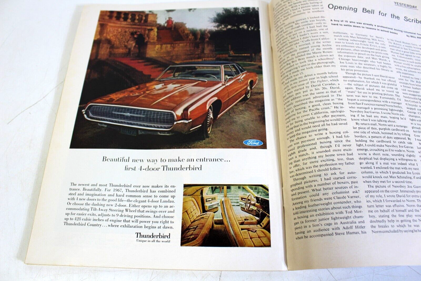 Sports Illustrated Magazine Nov. 14, 1966 Super Ski Runs & Clay-Williams fight