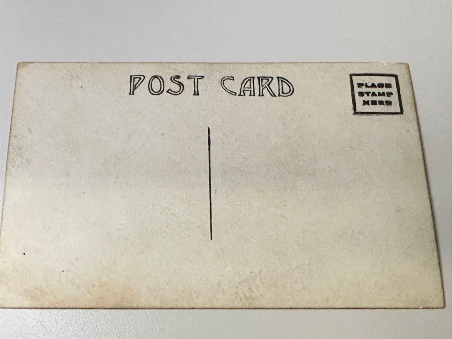 Antique RPPC Real Photo Ruins At Rheims WWI 1900’s